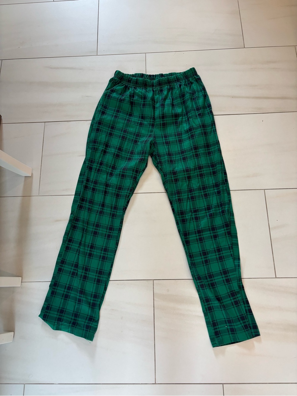 Women's Green Plaid Pajama Pants - Cozy Lounge Sleepwear